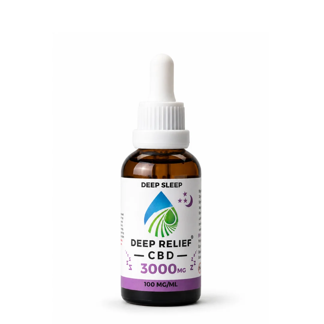 Deep Relief CBD Oils product packaging